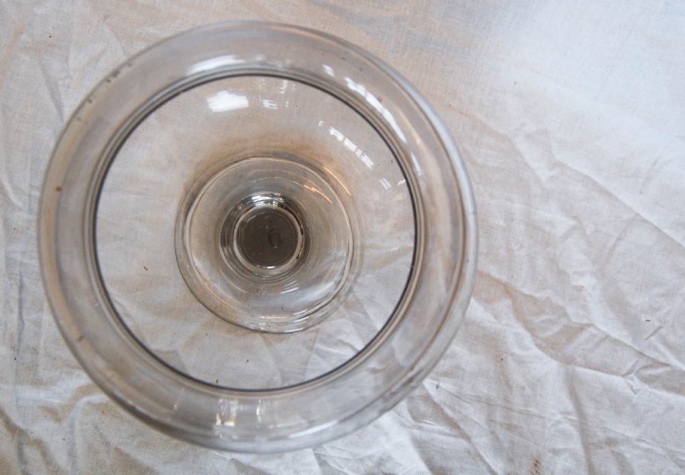 Early Nineteenth Century Glass Leech Jar View III
