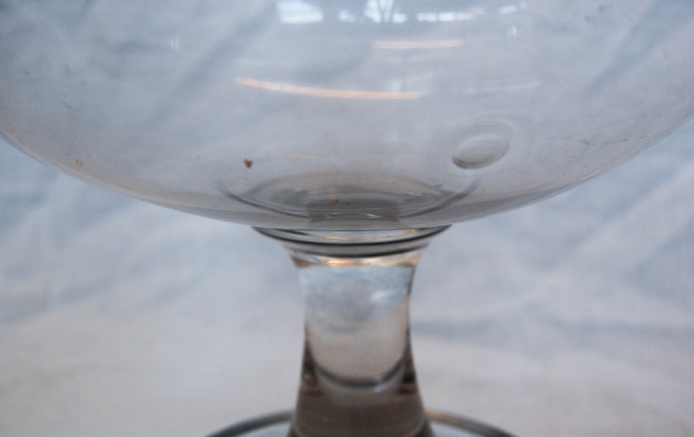 Early Nineteenth Century Glass Leech Jar View V