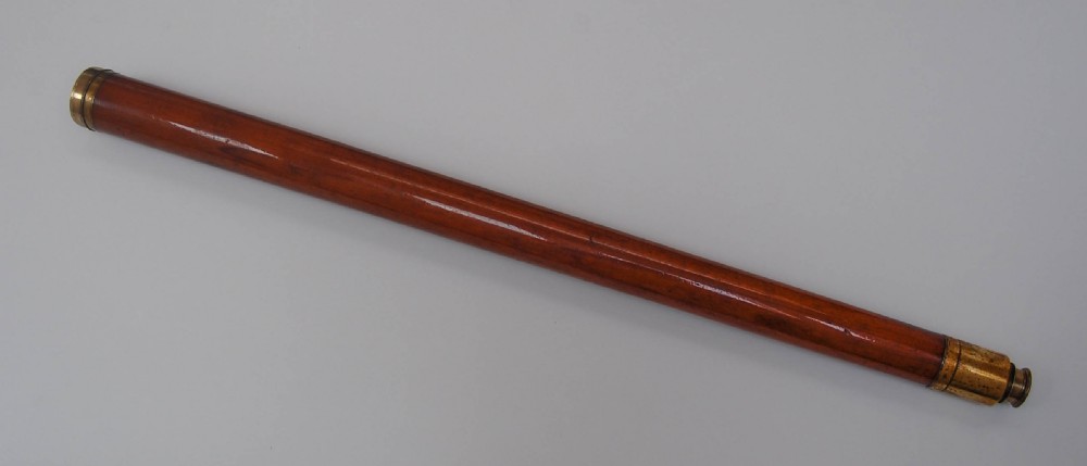 Large Single Draw Marine Telescope by Edward Dixey, London