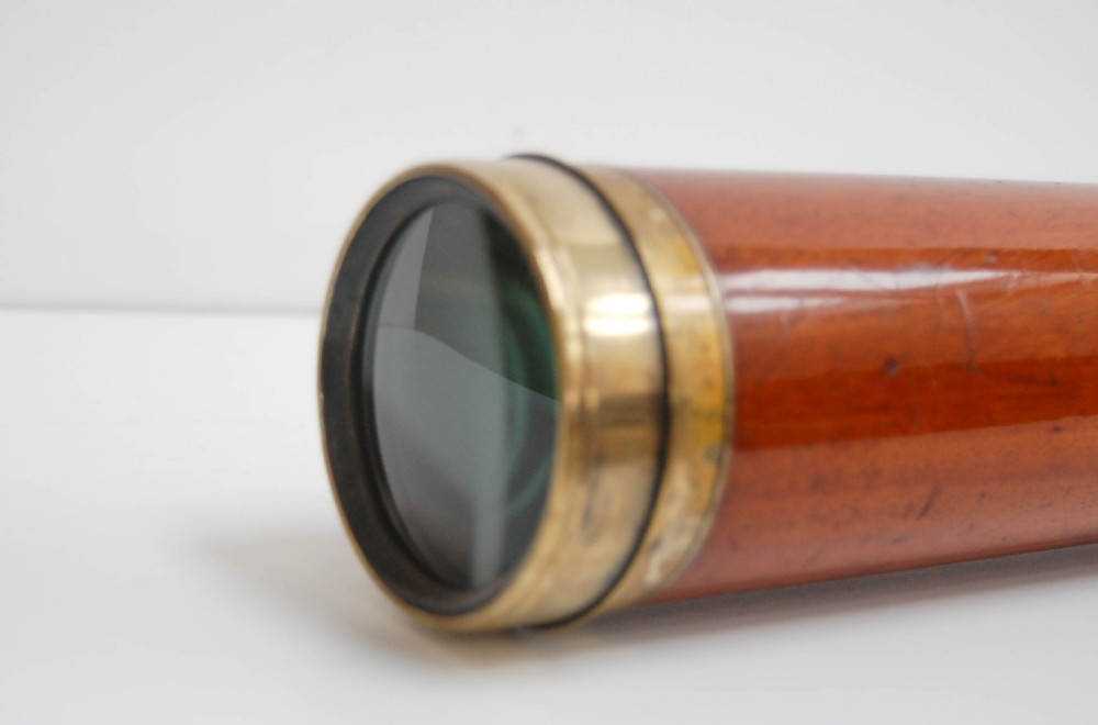 Large Single Draw Marine Telescope by Edward Dixey, London View V