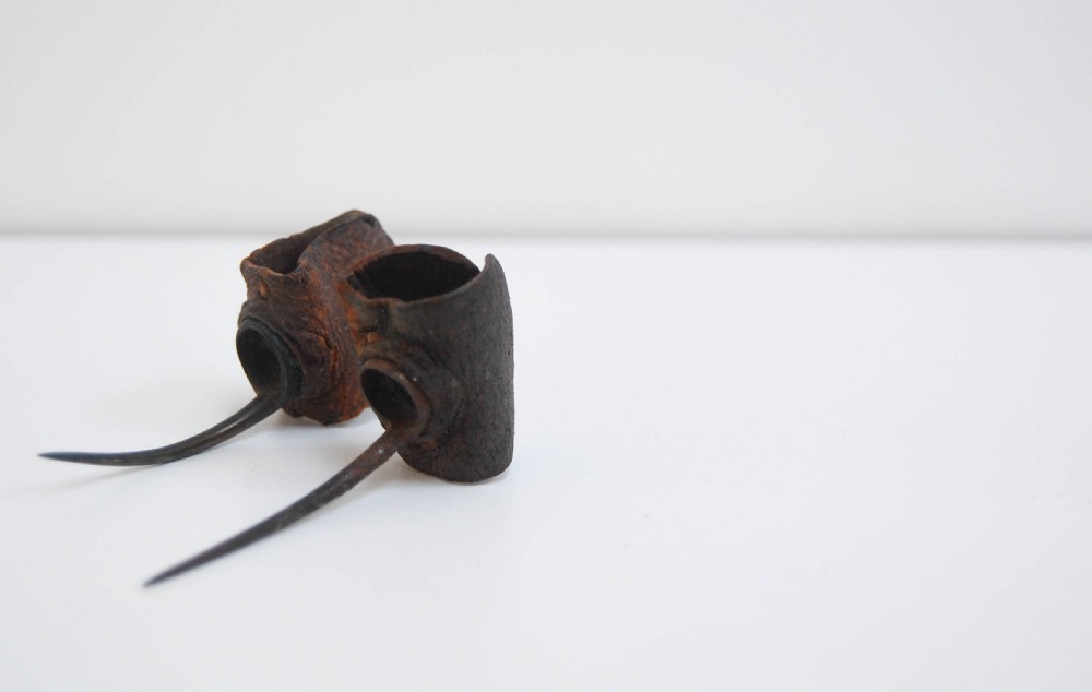 Pair of Eighteenth Century Cockfighting Spurs View II