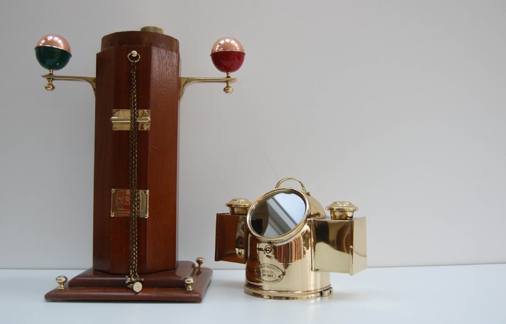 Twentieth Century Ship's Binnacle Salesman's Sample by Kelvin & Hughes Limited View XI