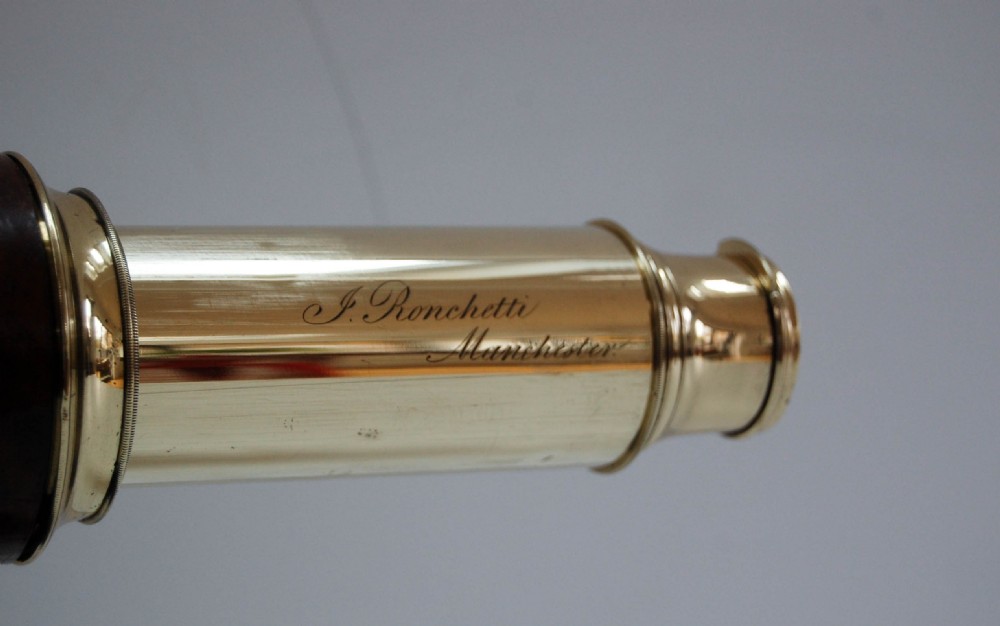 William IV Two Draw Marine Telescope by J. Ronchetti of Manchester View III