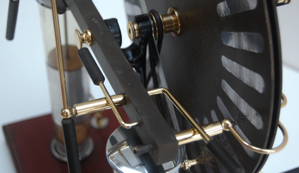 Art Deco Period German Wimshurst Machine by Voltana View V
