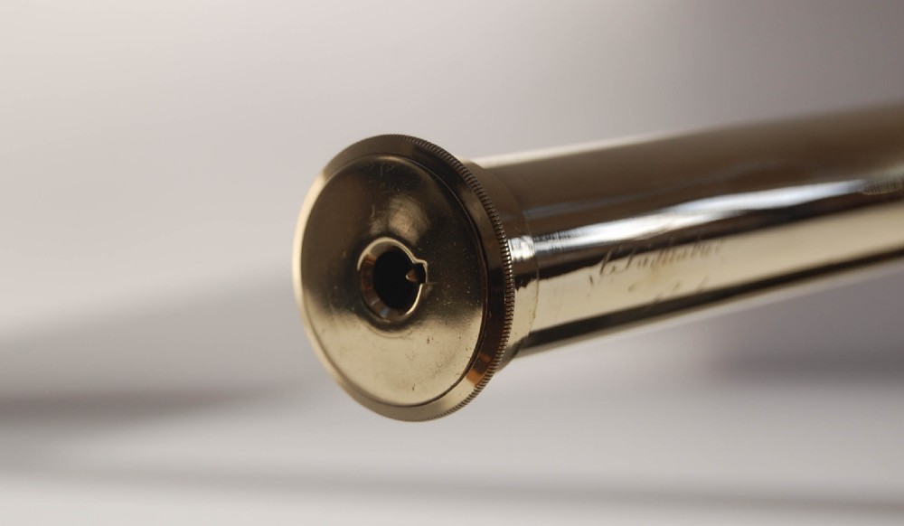 George III Three Draw Telescope by Cesar Tagliabue London View III