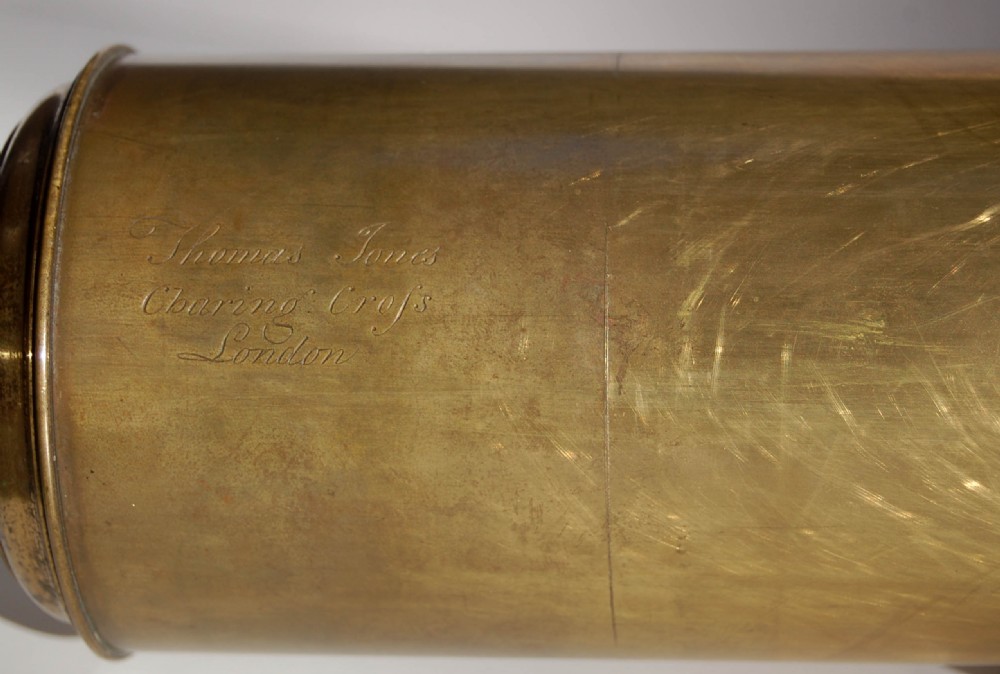 George III Period Night Glass or Night Telescope by Thomas Jones of Charing Cross, London View IV