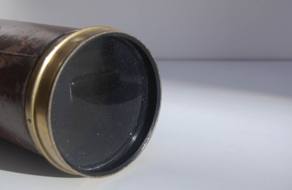 George III Period Night Glass or Night Telescope by Thomas Jones of Charing Cross, London View V