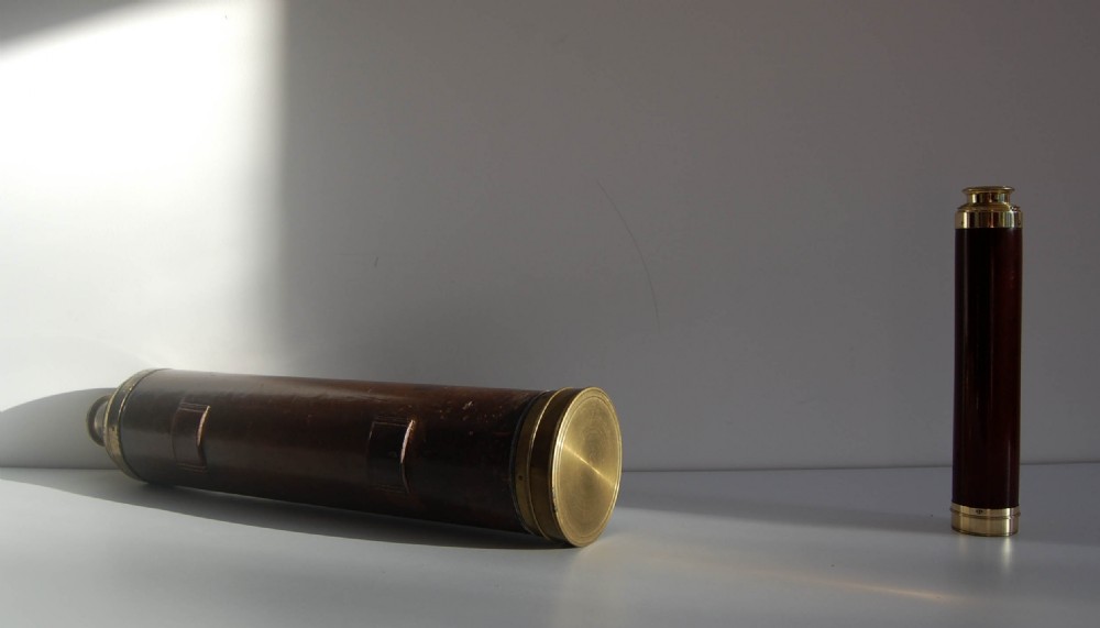 George III Period Night Glass or Night Telescope by Thomas Jones of Charing Cross, London View VIII