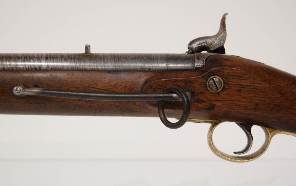 Crimean War Period Beckwith Cavalry Carbine owned by Captain Forster 4th Dragoon Guards - Charge of the Heavy Brigade View X