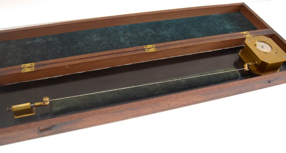 Cased Mid-Victorian Silk Twisting Machine by Fritz Hillenhagen of Crefeld Germany View VI