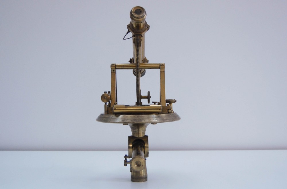 George III Cased Altazimuth Double Telescope Theodolite by Miller & Adie of Edinburgh View II