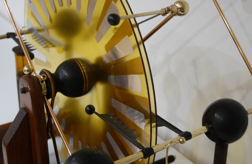 Large Late Victorian Wimshurst Machine with 18