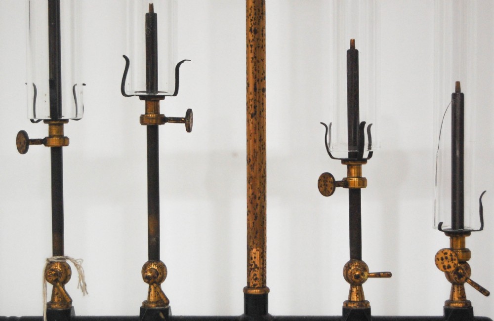 Late Victorian Chemical Harmonica or Singing Flame Demonstration Apparatus View III