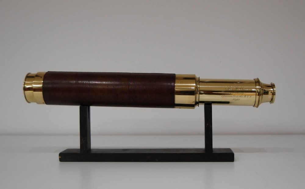 William IV Marine Night Glass by George Stebbing Optician to The Royal Yacht Squadron