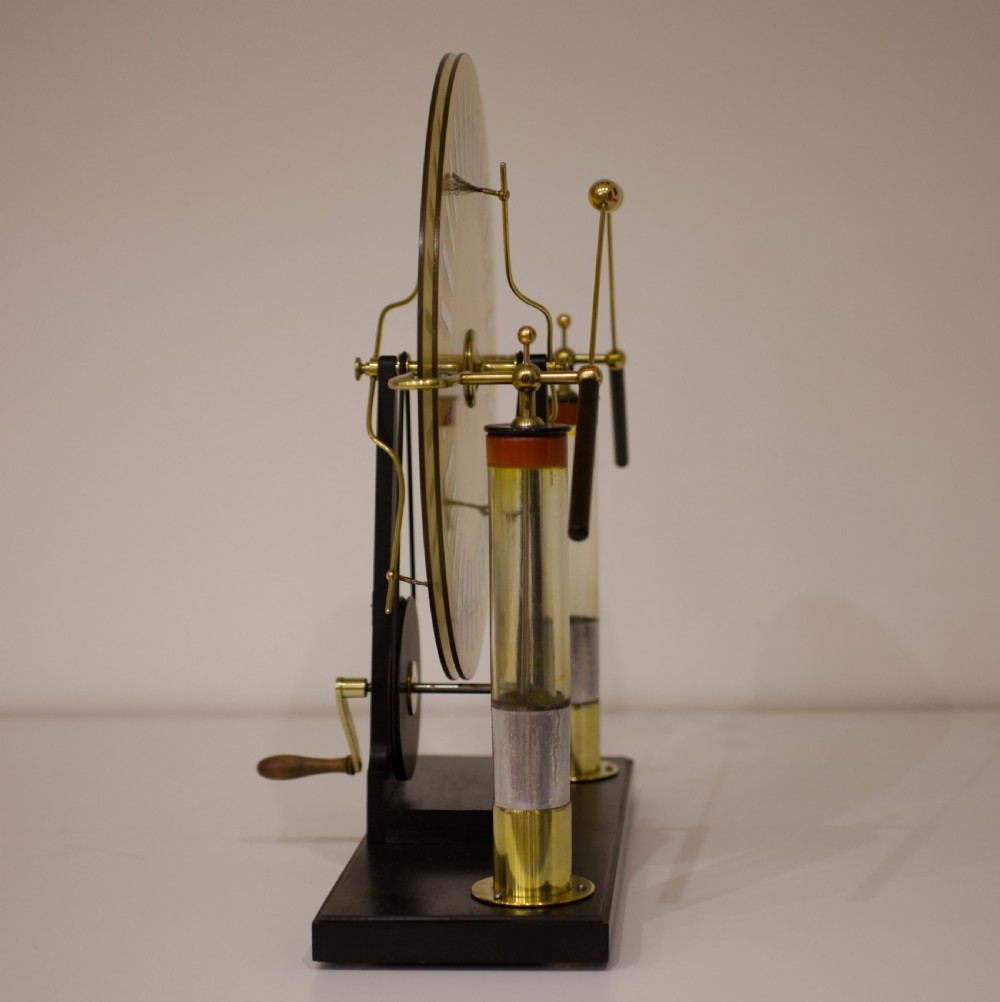 Late Victorian Wimshurst Machine by Victor Morlot-Maury of Paris View VII