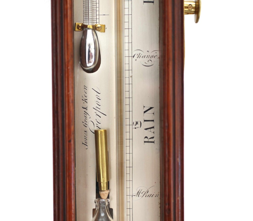 Early Victorian Sypiesometer by Jones, Gray & Keen of Liverpool View VIII