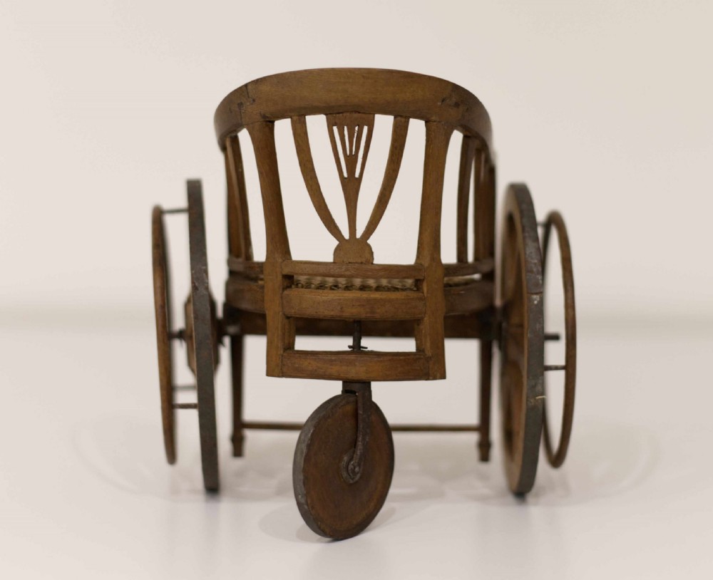 Cased Mid Victorian Miniature Saleman's Sample Wheelchair View V