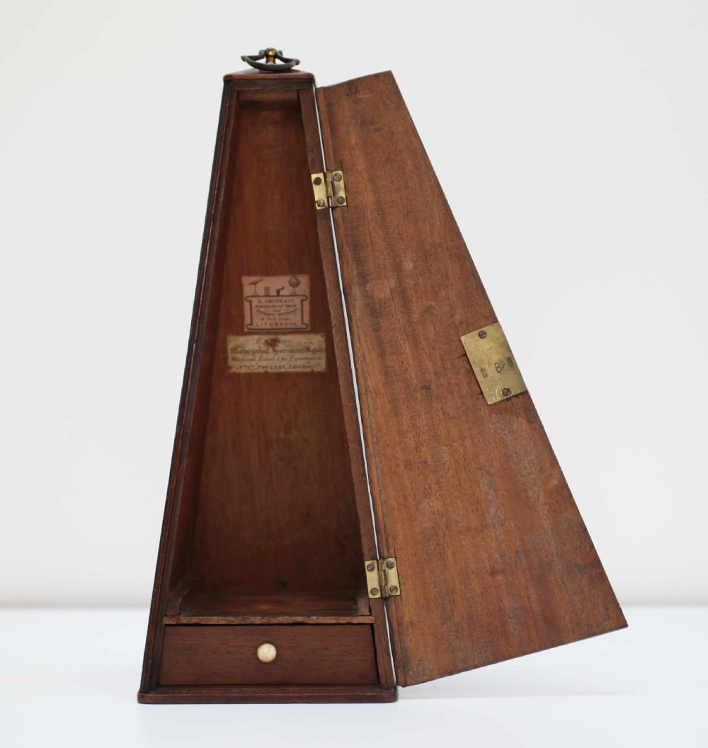 George III Cased Culpeper Type Microscope by Robert Brettell Bate London View XII