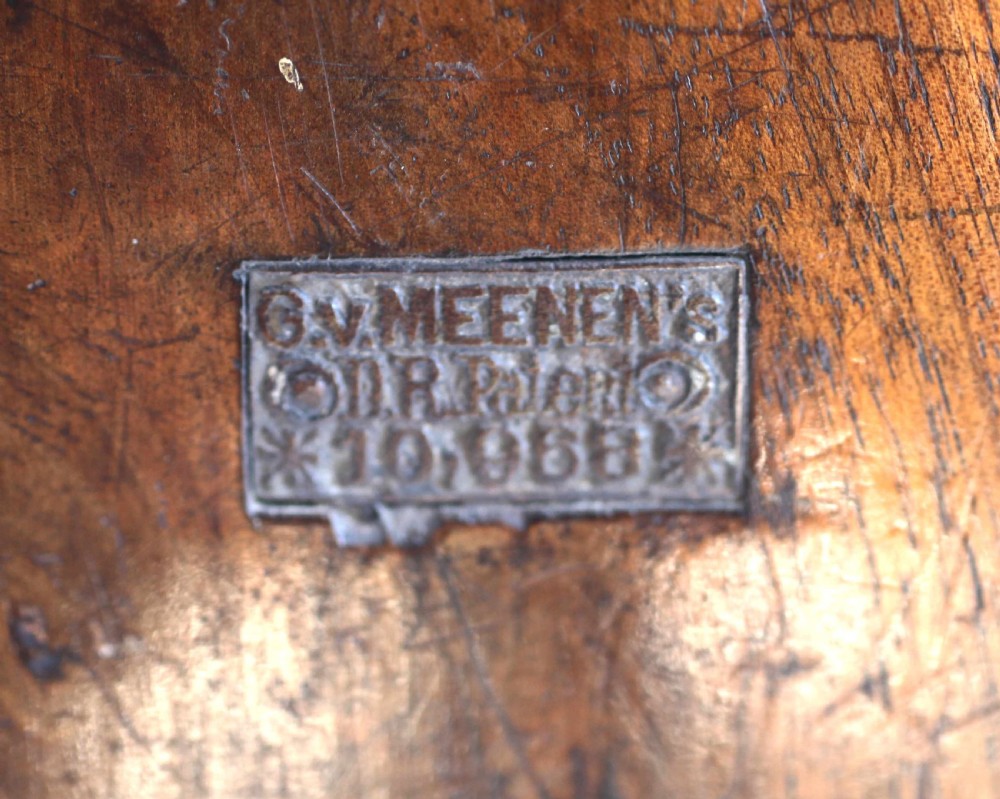 Early Patent Shooting Stick by Gottlieb Van Meenen of Cologne 1880 View IV