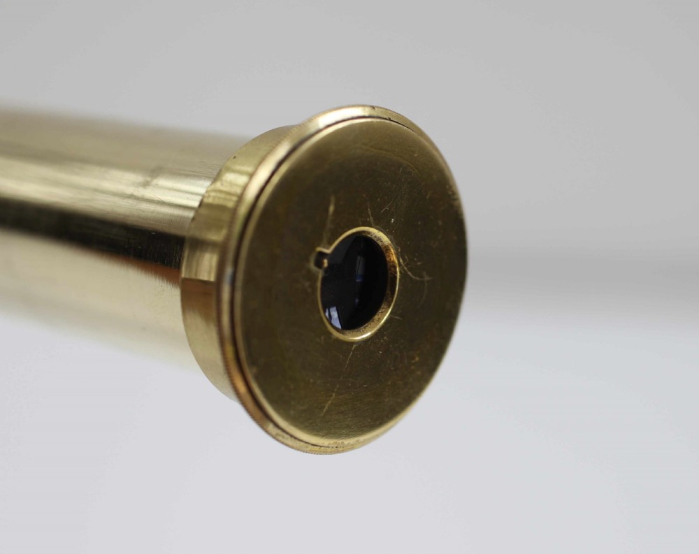 Late Eighteenth Century Five Draw Telescope by George Willson Engraved to George Stark View IV