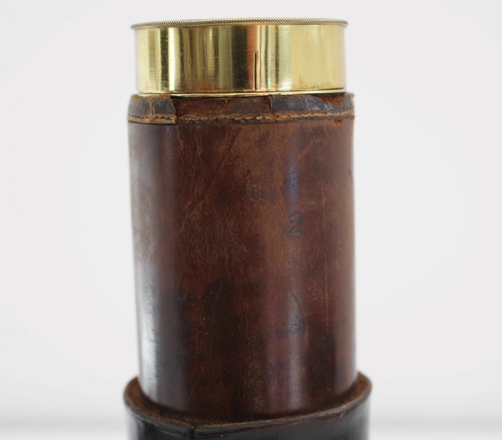 Late Eighteenth Century Five Draw Telescope by George Willson Engraved to George Stark View VII