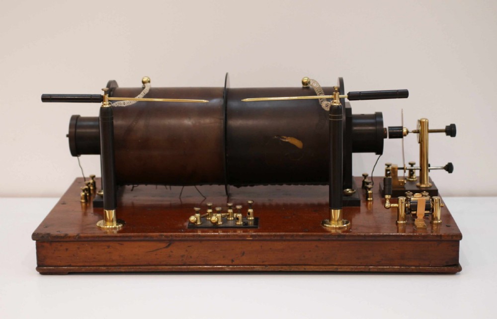 Rare Edwardian Heavy Discharge X-Ray Coil by Harry W Cox & Co Ltd London