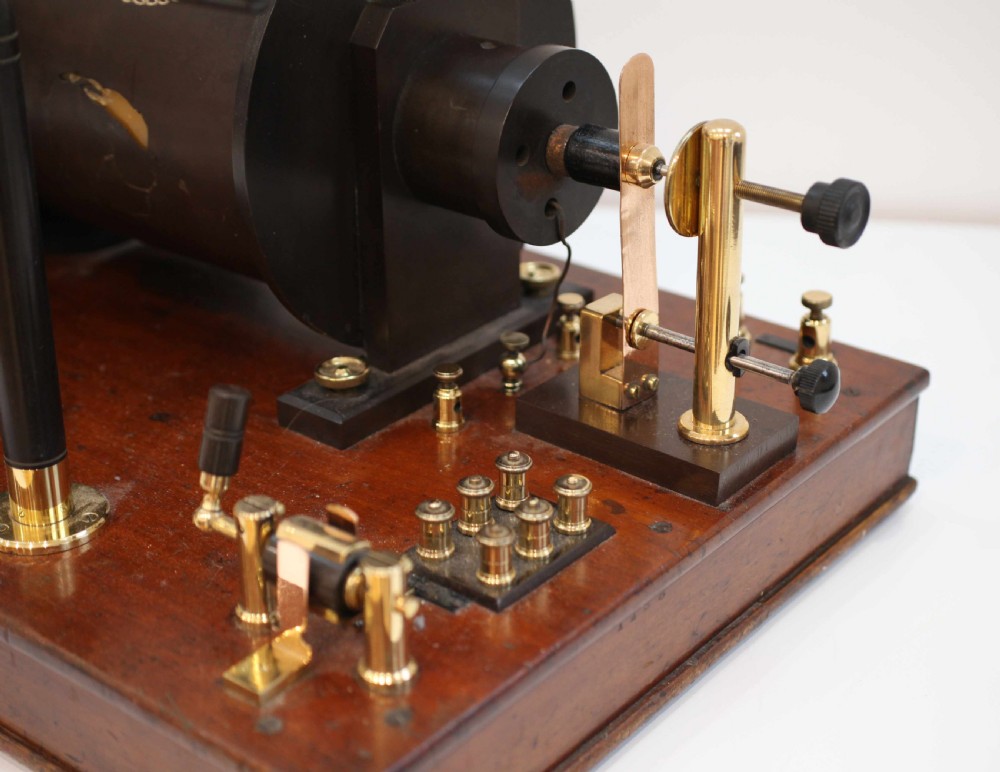 Rare Edwardian Heavy Discharge X-Ray Coil by Harry W Cox & Co Ltd London View III