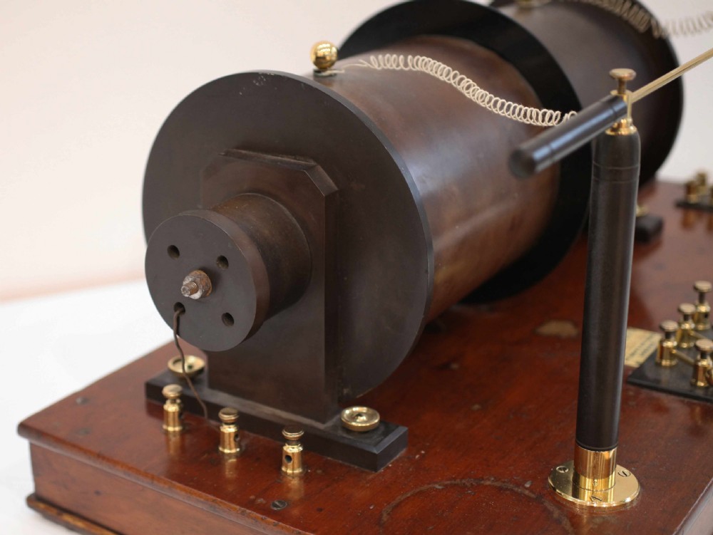 Rare Edwardian Heavy Discharge X-Ray Coil by Harry W Cox & Co Ltd London View VII