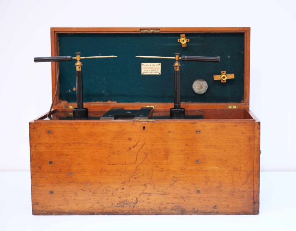 Edwardian Portable Heavy Discharge X-Ray Coil by Harry W Cox & Co Ltd London View II