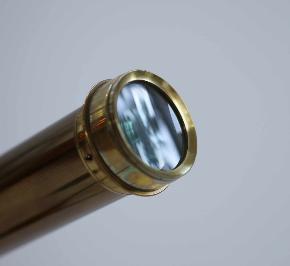 Miniature George IV Library Telescope on Stand by G&C Dixey, Bond Street, London View V