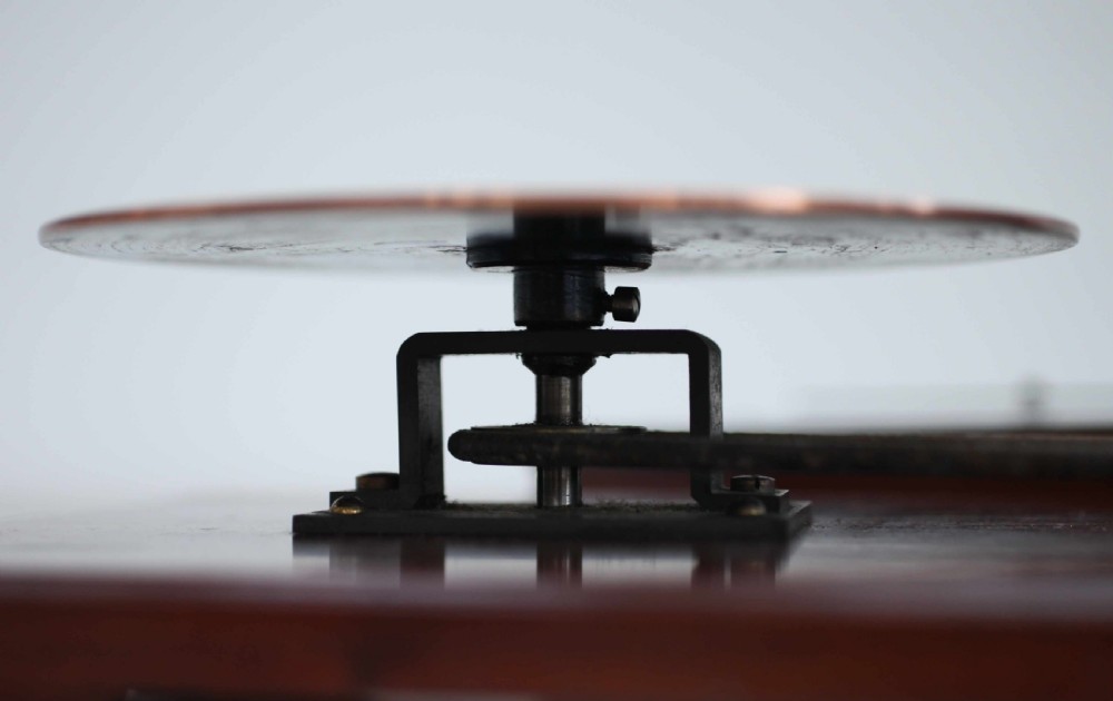 Late Victorian Arago's Disc Physics Demonstration Apparatus by Harvey & Peak London View IV