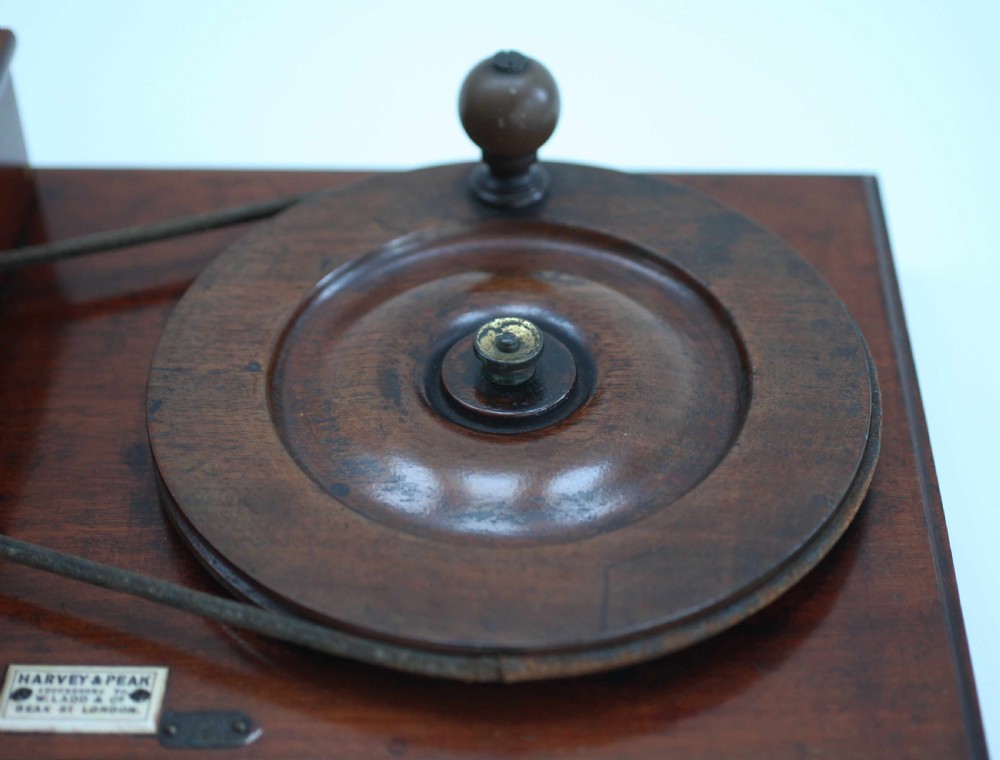 Late Victorian Arago's Disc Physics Demonstration Apparatus by Harvey & Peak London View V