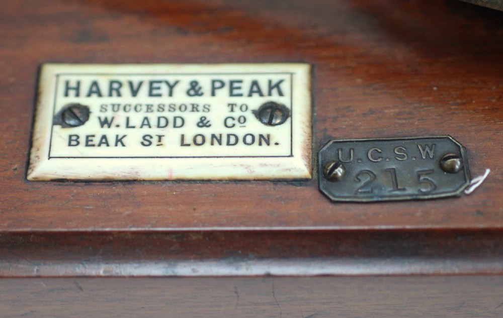 Late Victorian Arago's Disc Physics Demonstration Apparatus by Harvey & Peak London View VII
