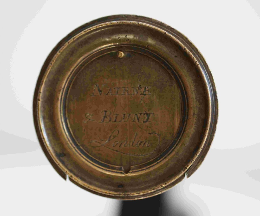 Eighteenth Century Single Draw Decagonal Telescope by Nairne & Blunt London View II