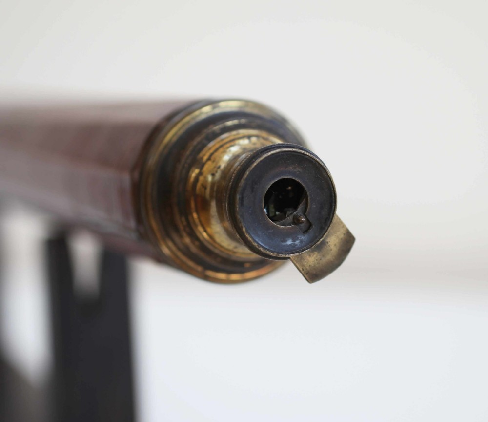 Eighteenth Century Single Draw Decagonal Telescope by Nairne & Blunt London View IV
