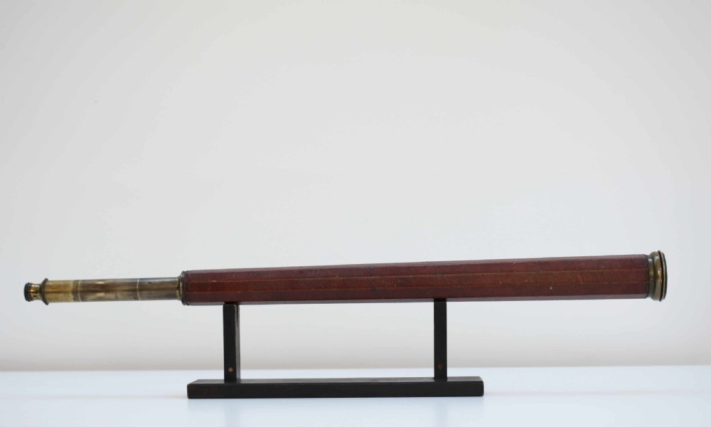 Eighteenth Century Single Draw Decagonal Telescope by Nairne & Blunt London View V