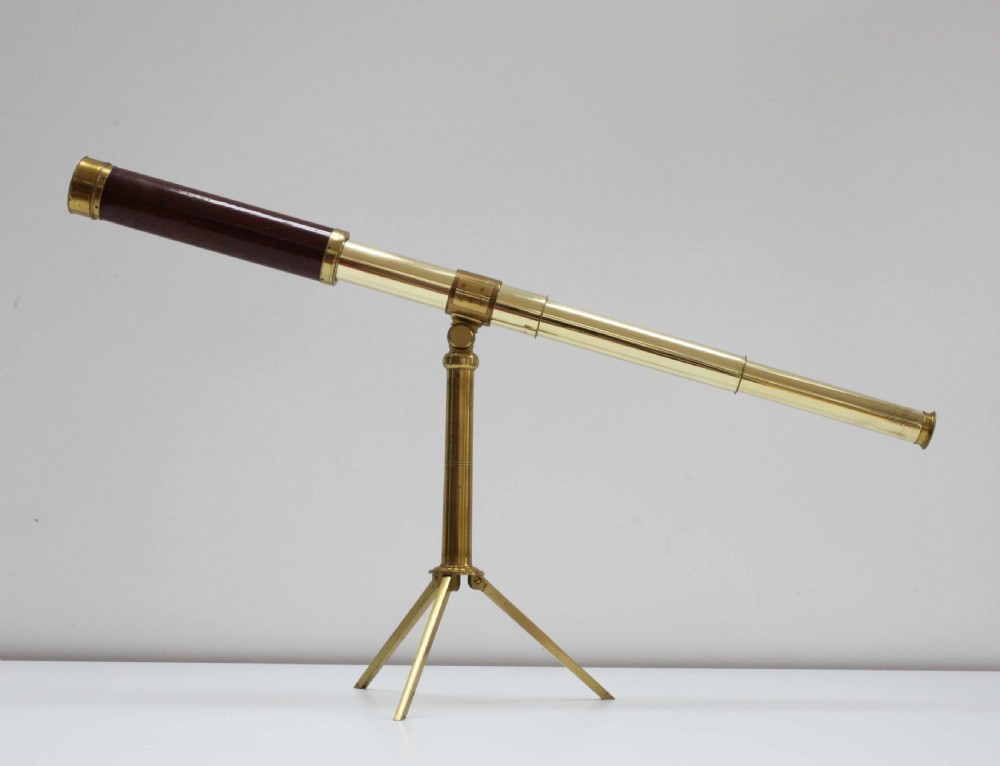 George IV Cased Pancratic Eyetube Telescope on Stand by Dollond of London View II