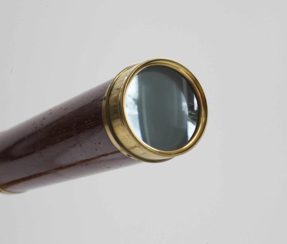 George IV Cased Pancratic Eyetube Telescope on Stand by Dollond of London View V
