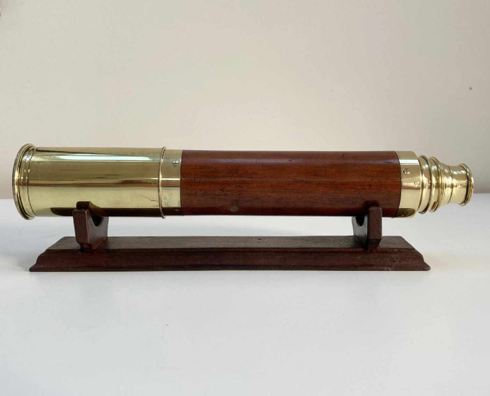 Rare Early Nineteenth Century French Polyaldes Telescope by Cauchoix Paris
