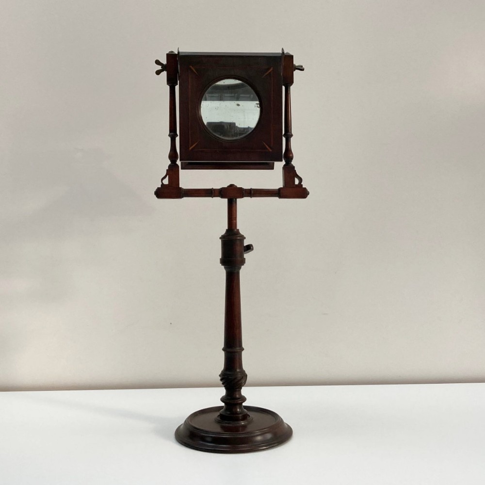 Late Eighteenth Century Mahogany Zograscope