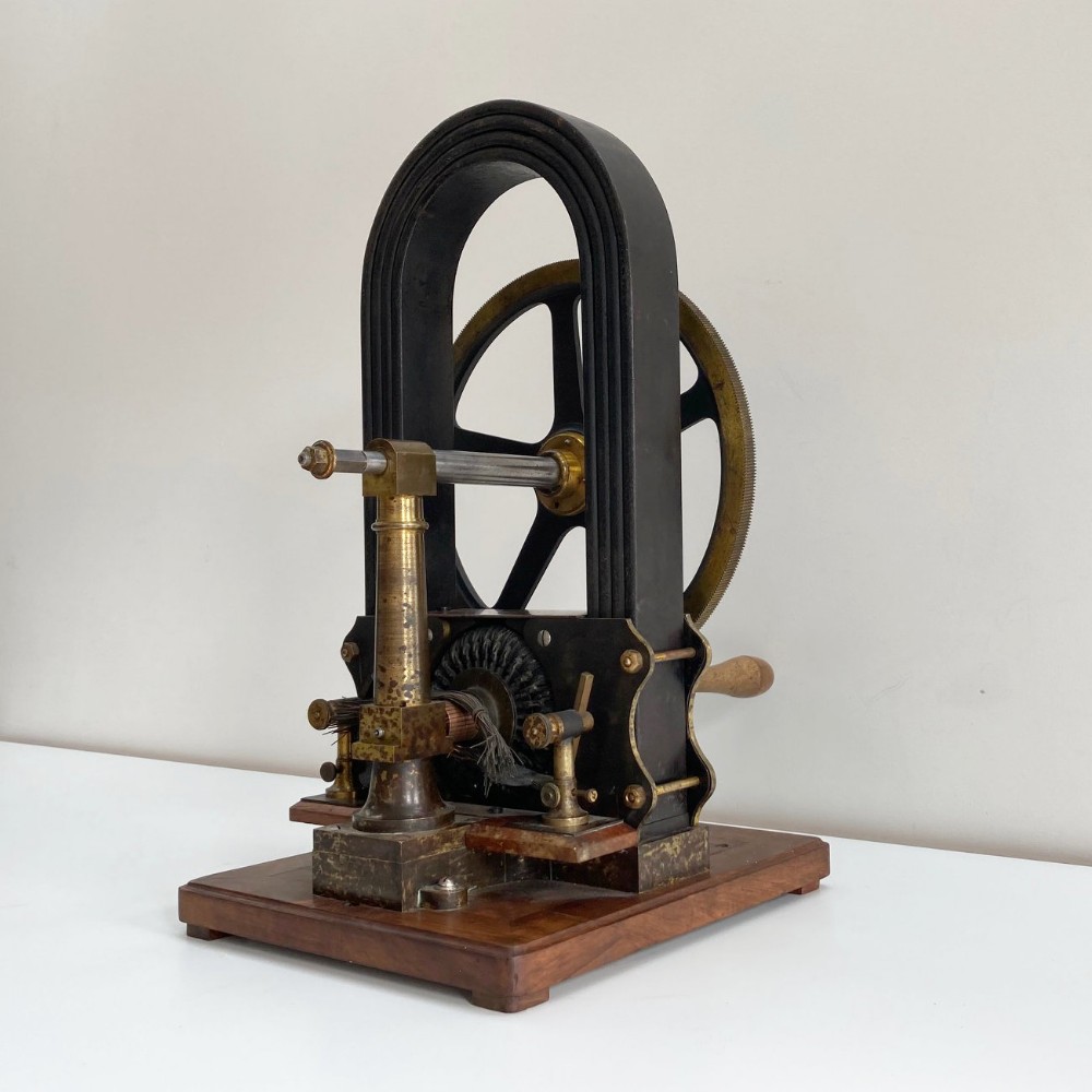 Mid Victorian Mark III Gramme Dynamo & Motor No.1122 by Breguet of Paris