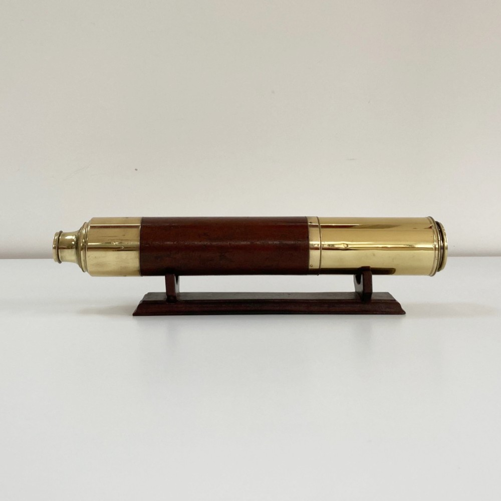 William IV Two Draw Telescope by Thomas Rubergall London