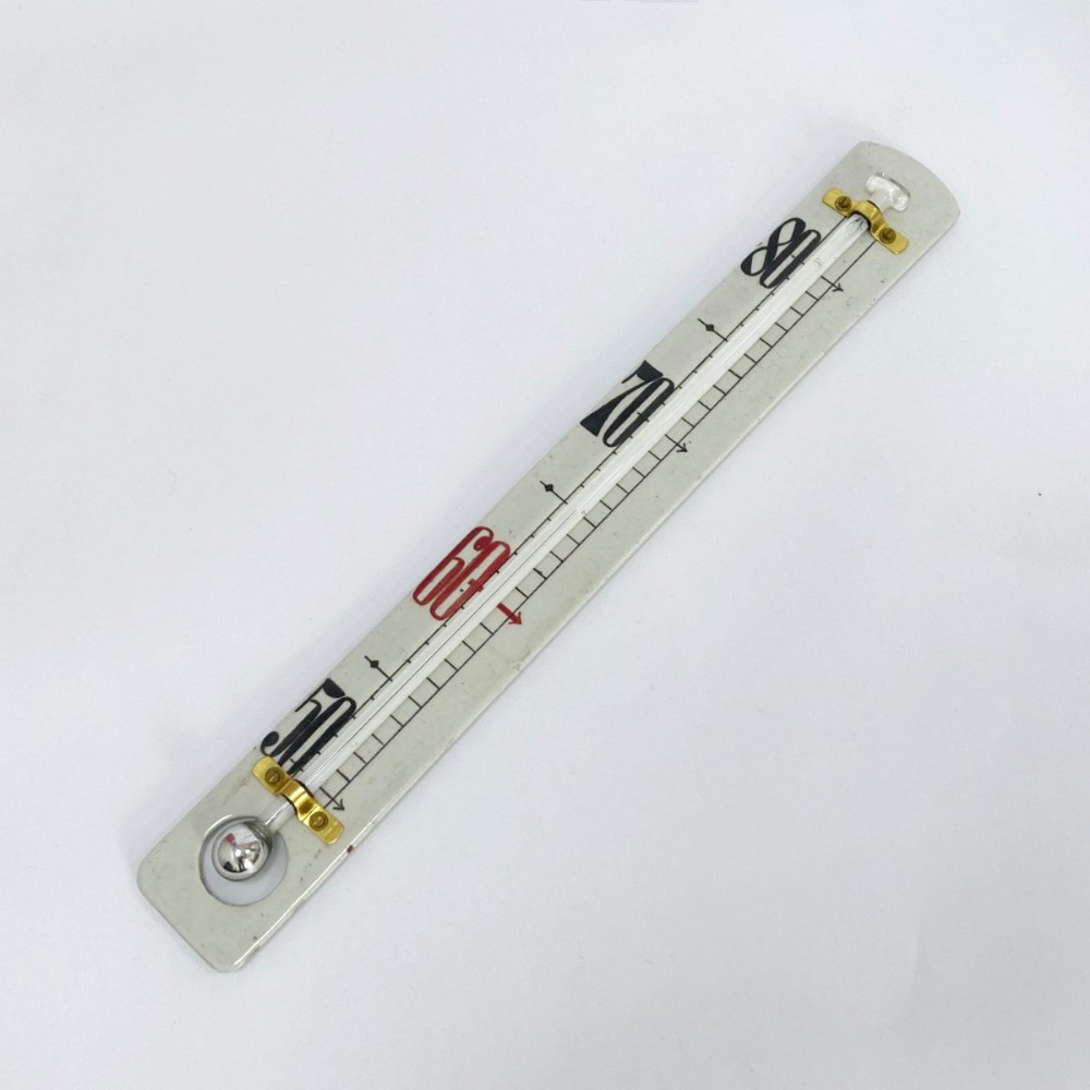 Art Deco Period Ceramic Wine Cellar Thermometer
