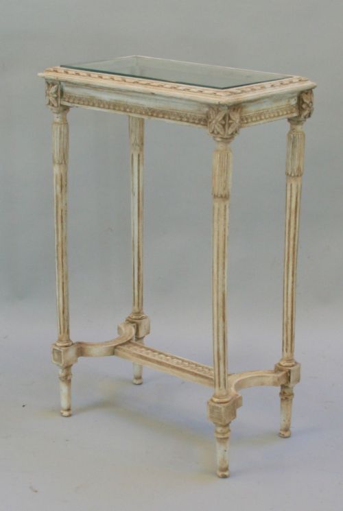 French Painted Table