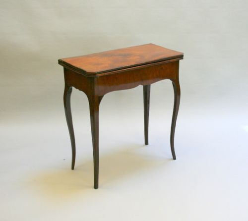 French Card Table