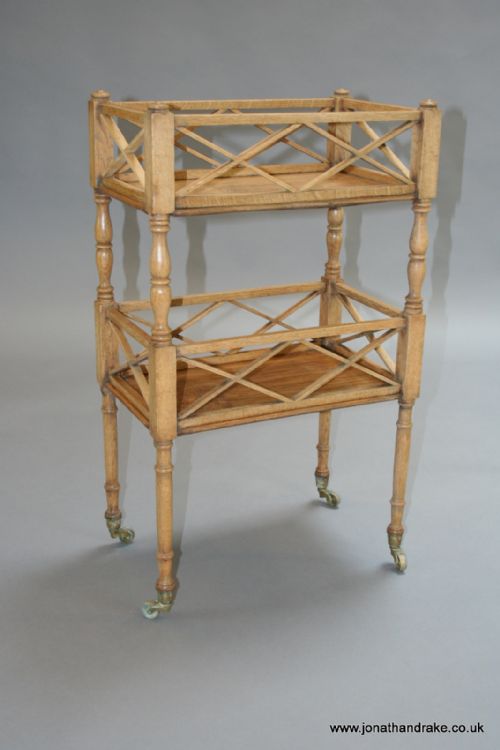 Edwardian Oak Side Table