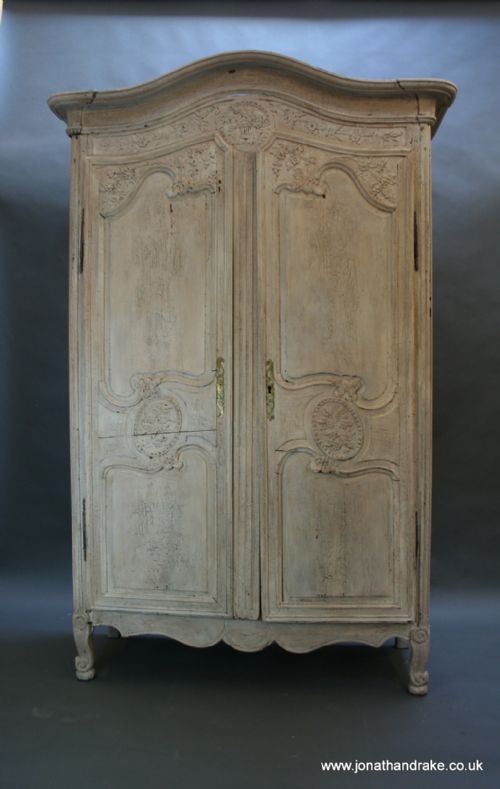 French Painted Armoire