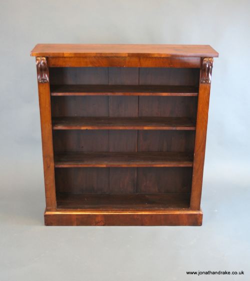 Victorian Walnut Bookcase