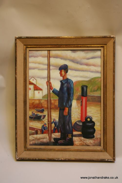 Oil on Canvas _ Breton Fisherman