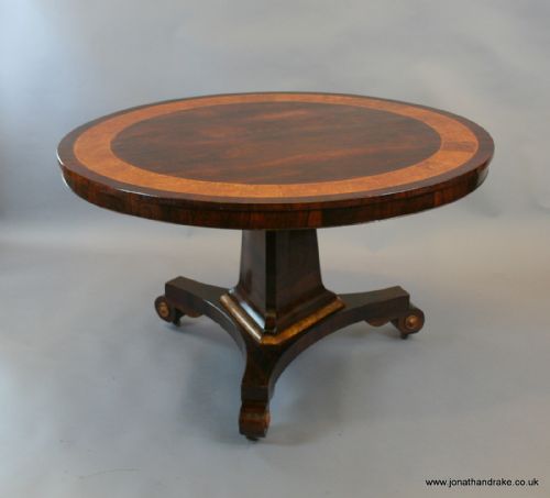 William IV Rosewood Breakfast / Dining Table
